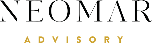 Neomar Advisory logo, worked with We Developz