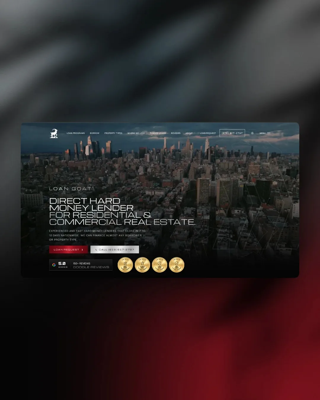 Loan Goat Inc. website by We Developz: Web Design · Development · SEO Migration