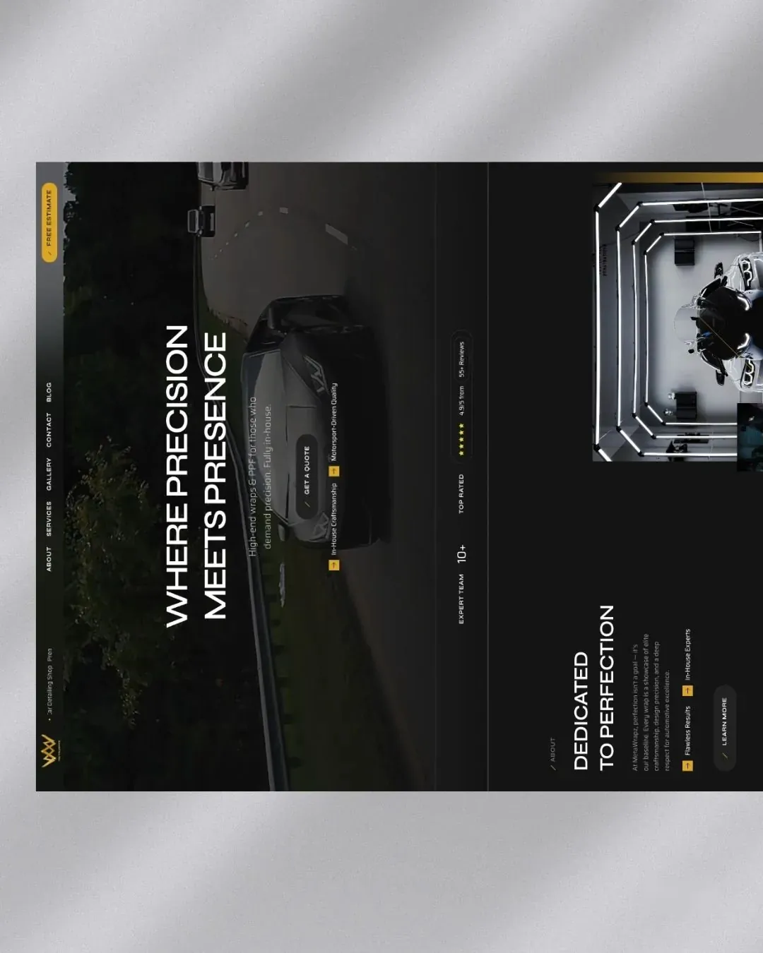 Metawrapz website by We Developz: UI/UX | Development